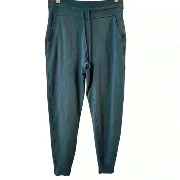 Athleta Women's Jogger Pants Size S Blue Tapered Casual Relaxed Fit - Picture 2 of 10